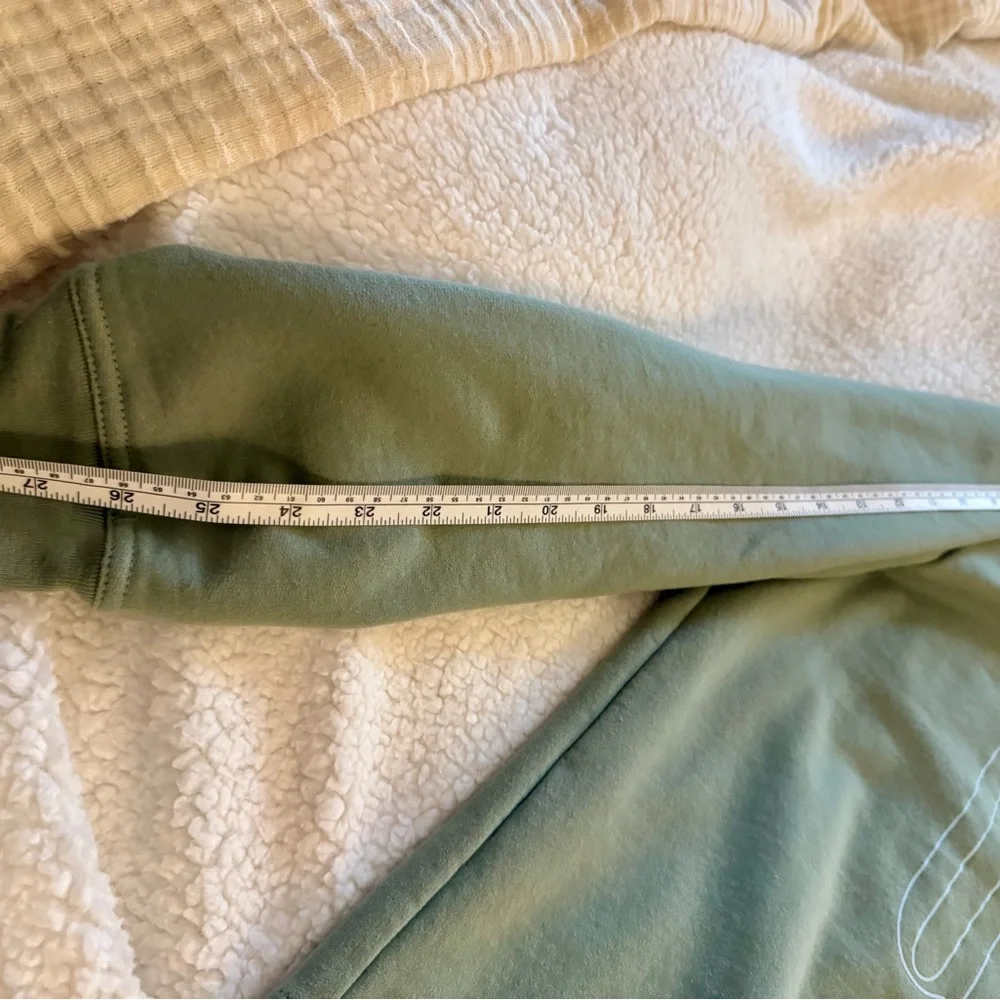 GAP Women's Pull-on Crewneck Logo Sweatshirt “Gasoline Green” - Picture 7 of 7